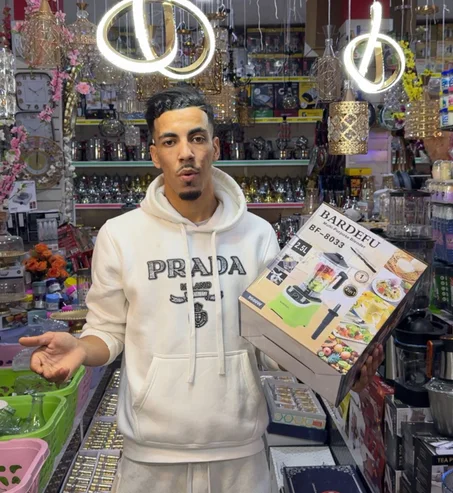 الخلاط الاحترافي BARDEFU الألماني 2 في 1 – قوة جبارة وسعة كبيرة لجميع احتياجات مطبخك