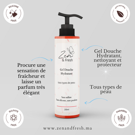 Gel douche Hydratant| جل الإستحمام