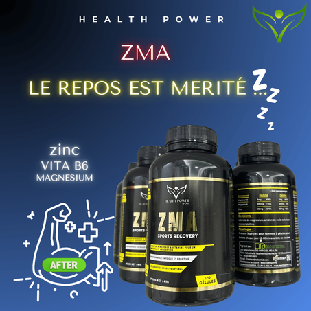 المكمل الغذائي  ZMA للاستشفاء العضلي