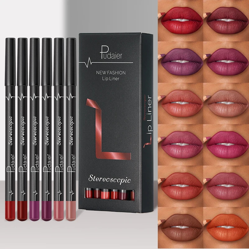 Coffret 12 Crayons Lèvres – Couleurs Ultra Tendance