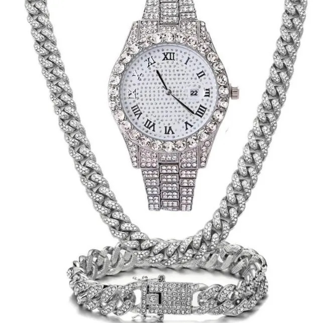 Pack Prestige Homme – Montre + Collier + Bracelet GN-C