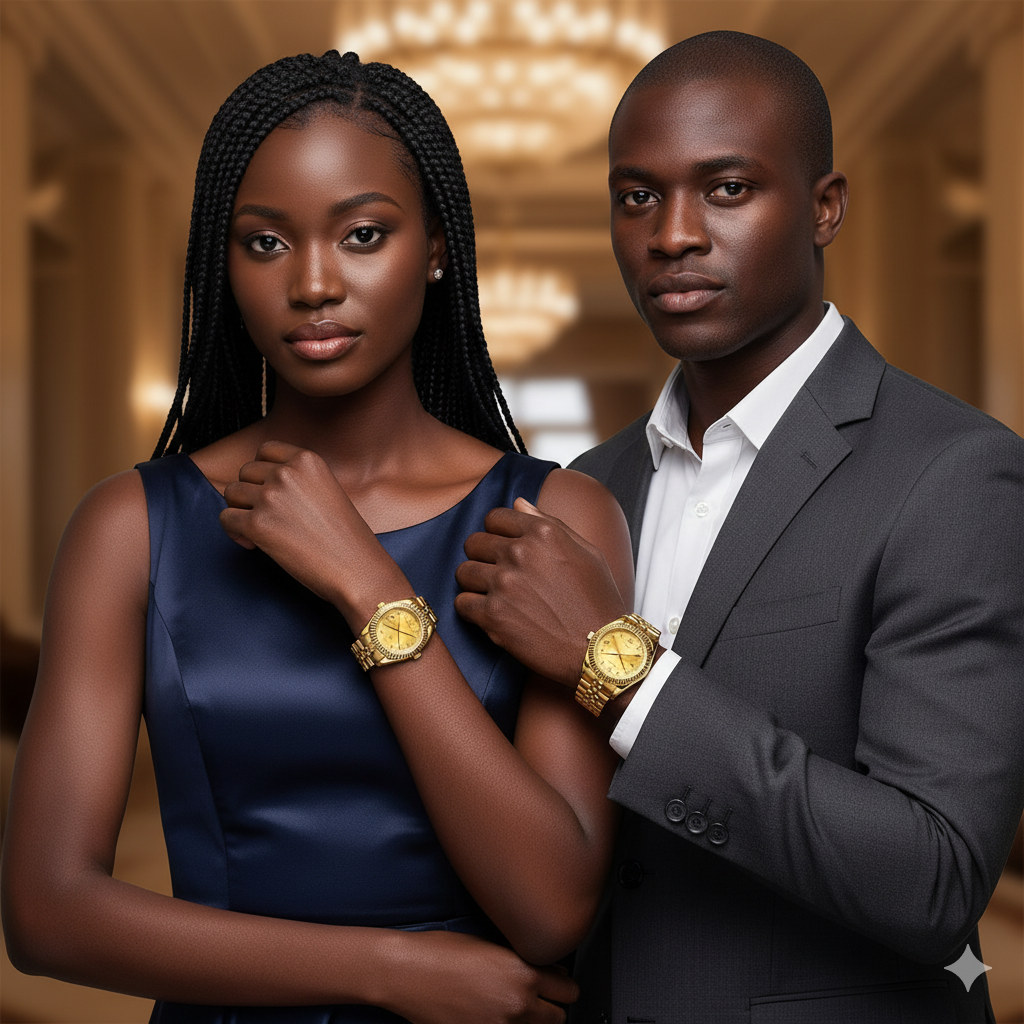 Duo de Montres de Luxe – Homme & Femme