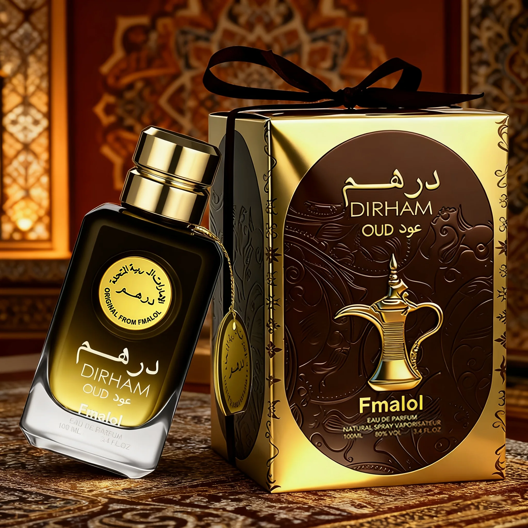 DIRHAM OUD : Le Parfum Secret des Hommes de Dubaï — Coffret Or Prestige