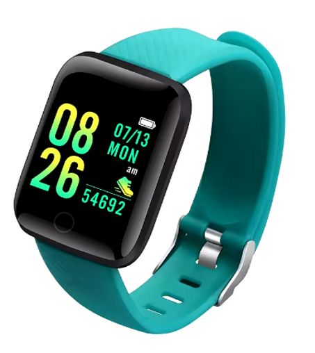 ساعة ذكية 116Plus D13 Y68 الرياضة معصمه تشغيل مراقبة اللياقة البدنية المسار معدل ضربات القلب رسالة تذكير الرجال Smartwatch امرأة على مدار الساعة