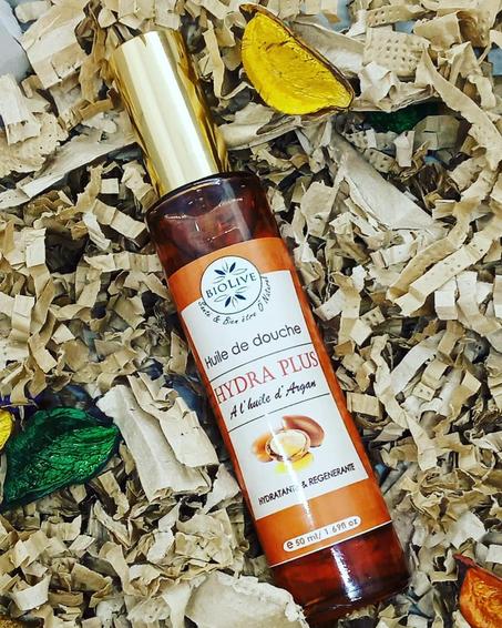 Huile de douche moussante