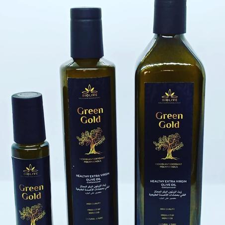 Huile d'olive extra vierge-زيت زيتون بكر ممتاز معصورة على البارد