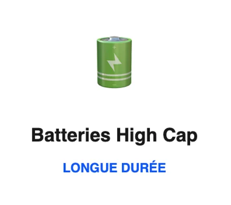 Batteries High Cap
