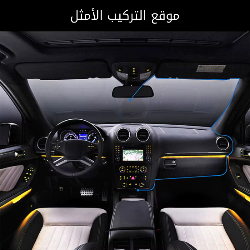 🚗 كاميرا سيارة KEFA 1080P أمامية وخلفية