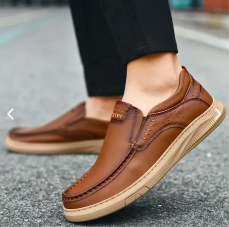 Chaussures Classiques Italiennes en Cuir Authentique – Élégance Intemporelle