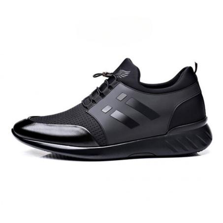 Chaussures respirantes noires pour hommes