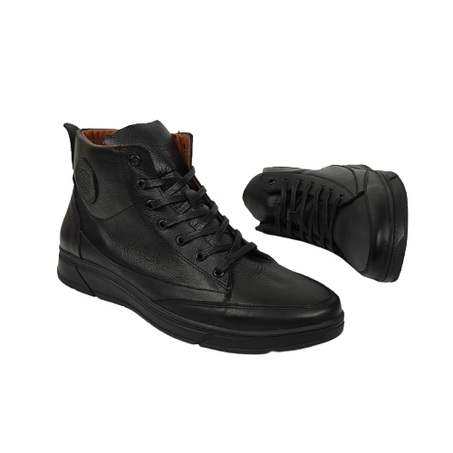 Bottines En Cuir Véritable Pour Hommes