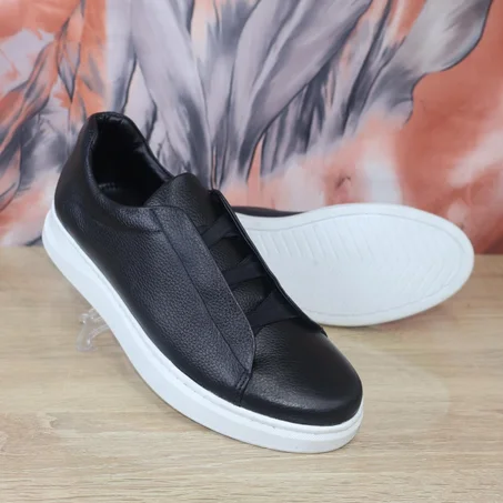 Chaussures élégantes sans lacets confort premium avec maintien élastique