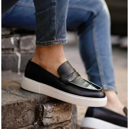 Mocassins en cuir B03