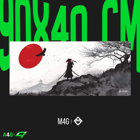 M4G Mouse pad R&W SM-TEX 900x400mm/4mm