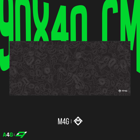 M4G Mouse pad A1 900x400mm/1200x600mm-4mm