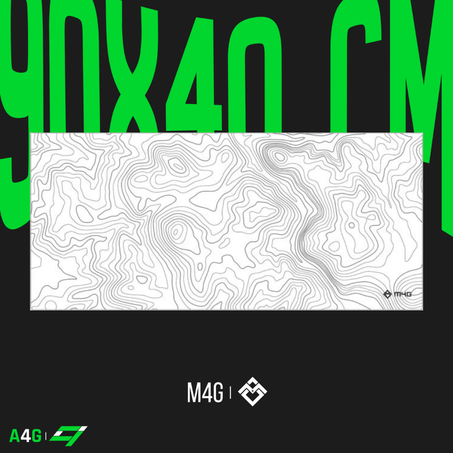 M4G Mouse pad A1 900x400mm/1200x600mm-4mm