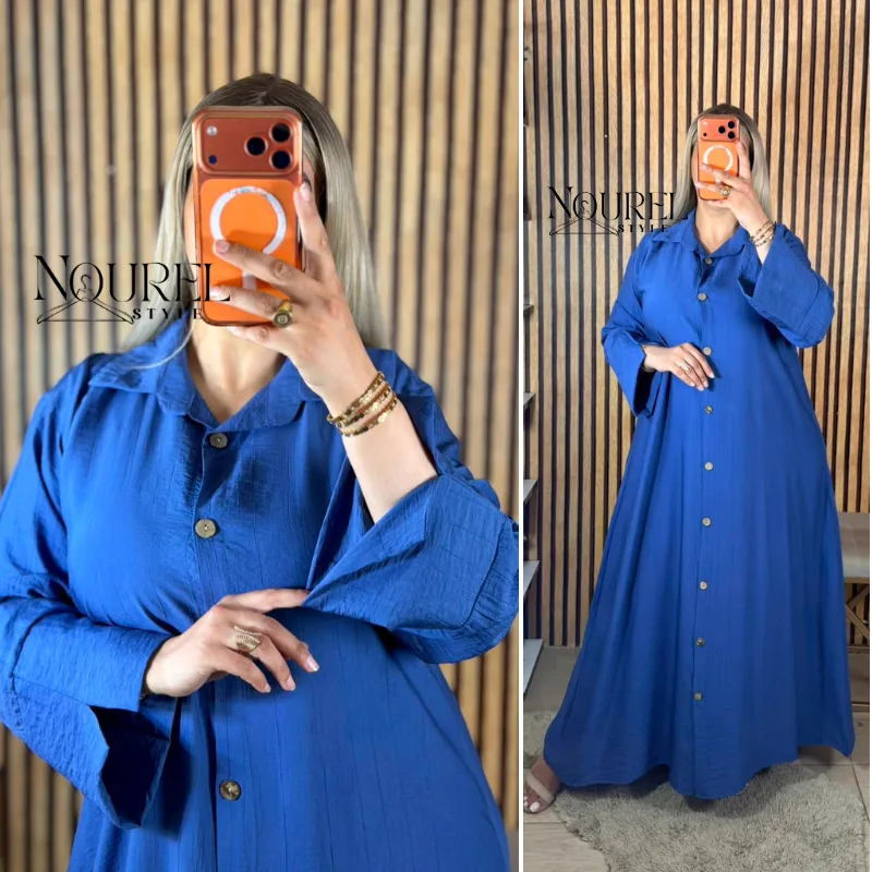 Robe Chemise صيفية راقية