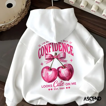 CONFIDENCE CHERRY HOODIE