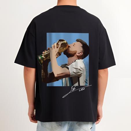 MESSI BLACK T-SHIRT