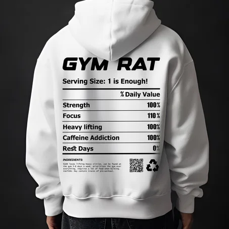 GYM RAT HOODIE