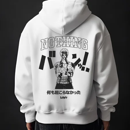NOTHING HAPPENED HOODIE