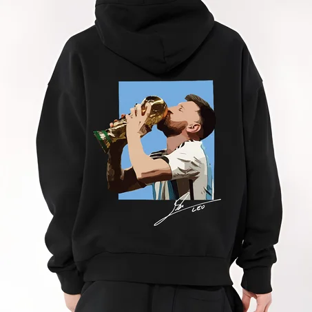 MESSI WC BLACK HOODIE