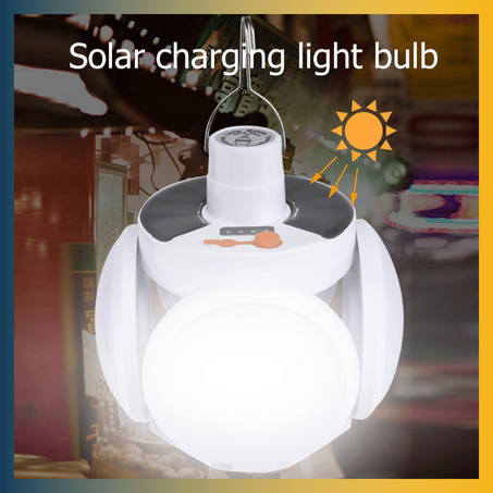 LANTERNE SOLAIRE RECHARGEABLE USB ET PLIABLE