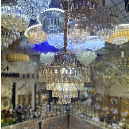 ثريا النافورة بالكرستال