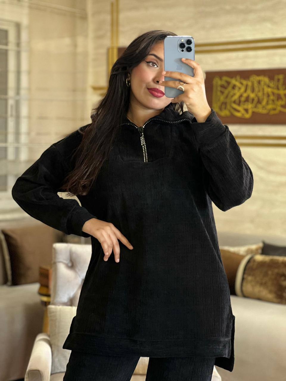 ✨طقم نسائي مريح وأنيق✨