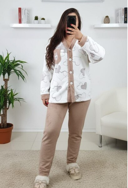 بيجاما شتوية ناعمة مريحة