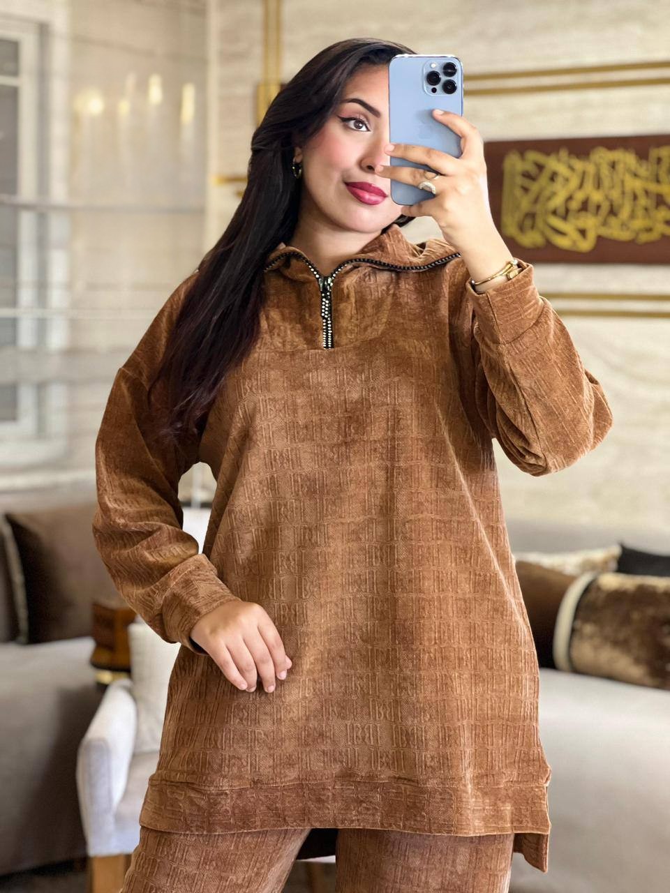 ✨طقم نسائي مريح وأنيق✨