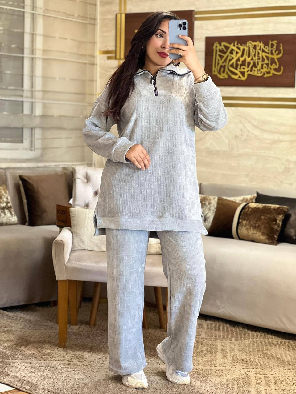 ✨طقم نسائي مريح وأنيق✨