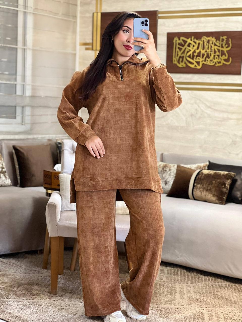 ✨طقم نسائي مريح وأنيق✨