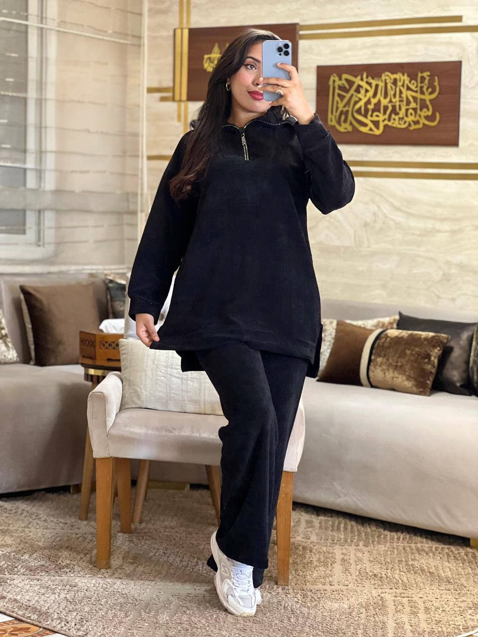 ✨طقم نسائي مريح وأنيق✨