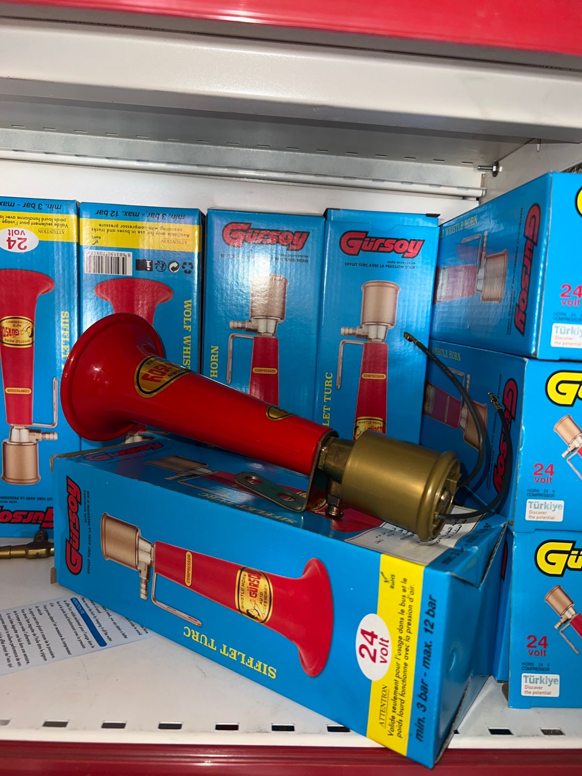 بوق هوائي كهربائي Gürsoy بقوة 24 فولت - صوت 