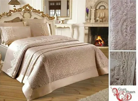 Couvre lit De Luxe 6Pcs