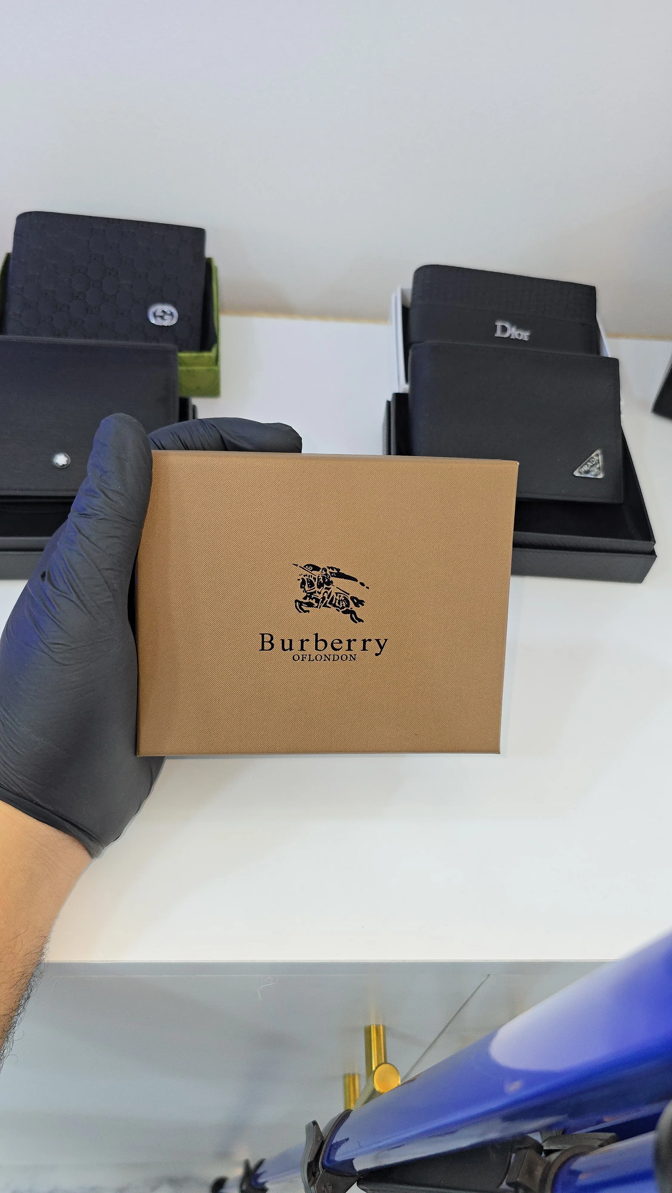 Portefeuille Homme – Style BURBERRY