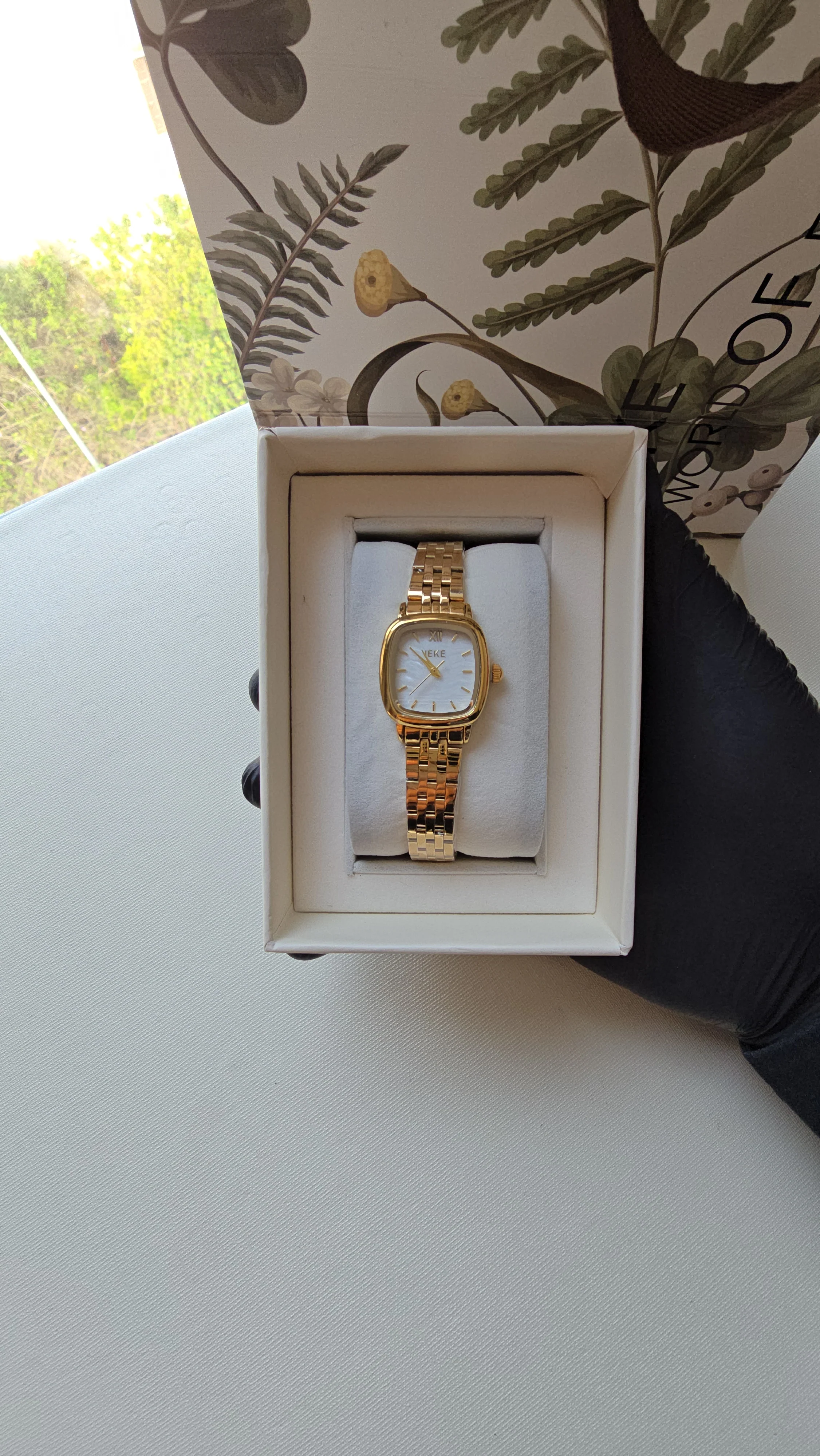 Montre IK - Doré Carré