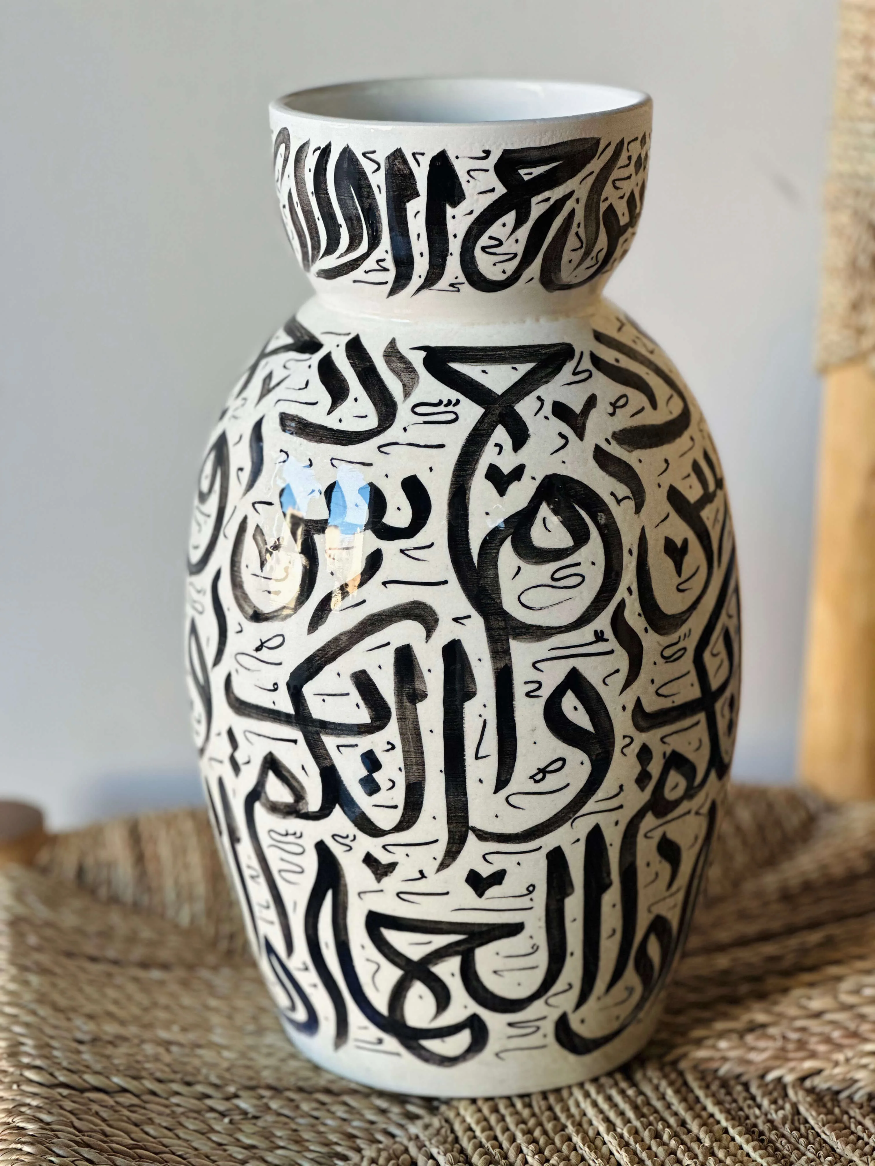 Vase Caligraphie Arabesque
