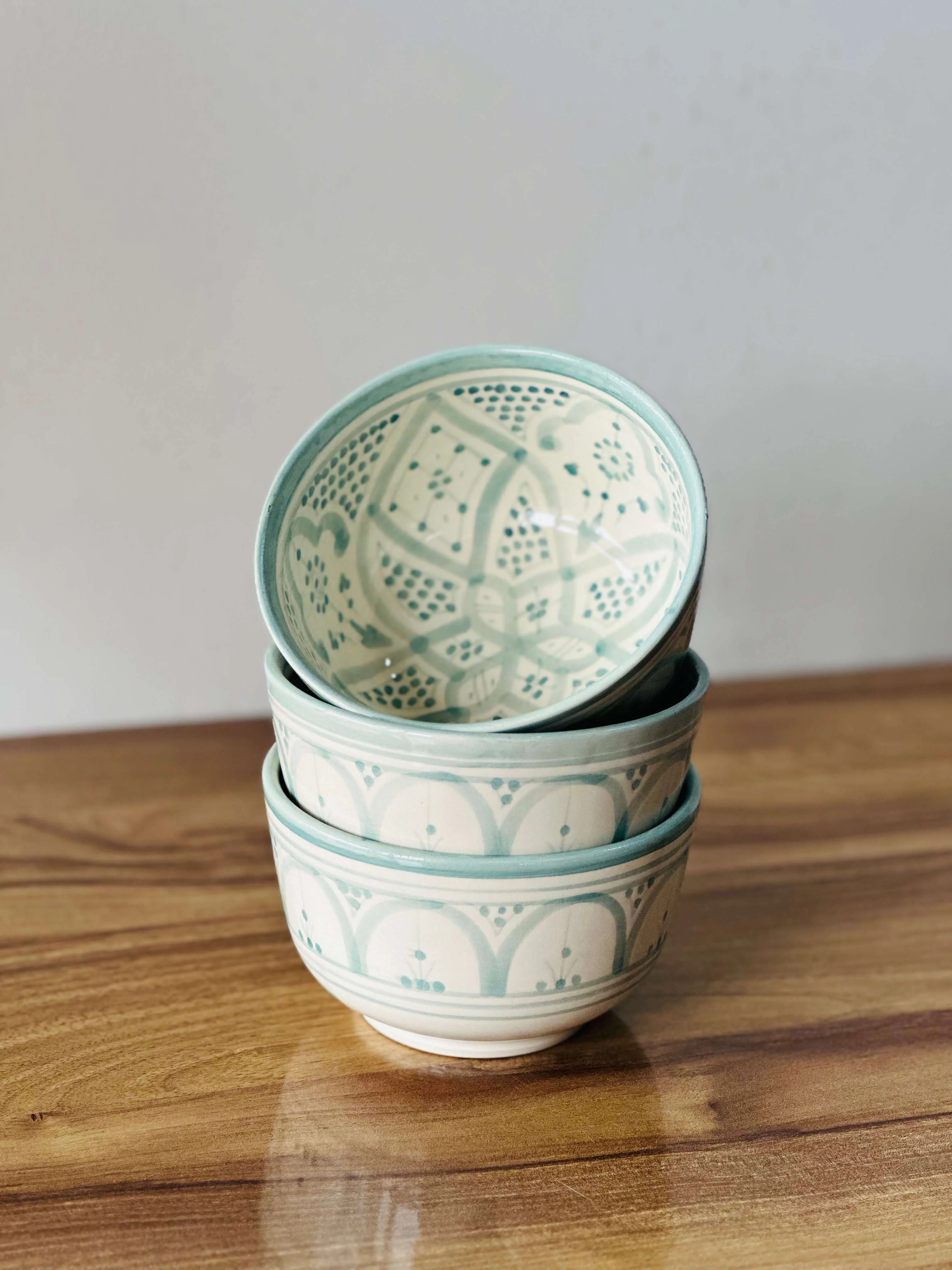 Bol, Saladier Zwak Traditionnel Bleu Ciel