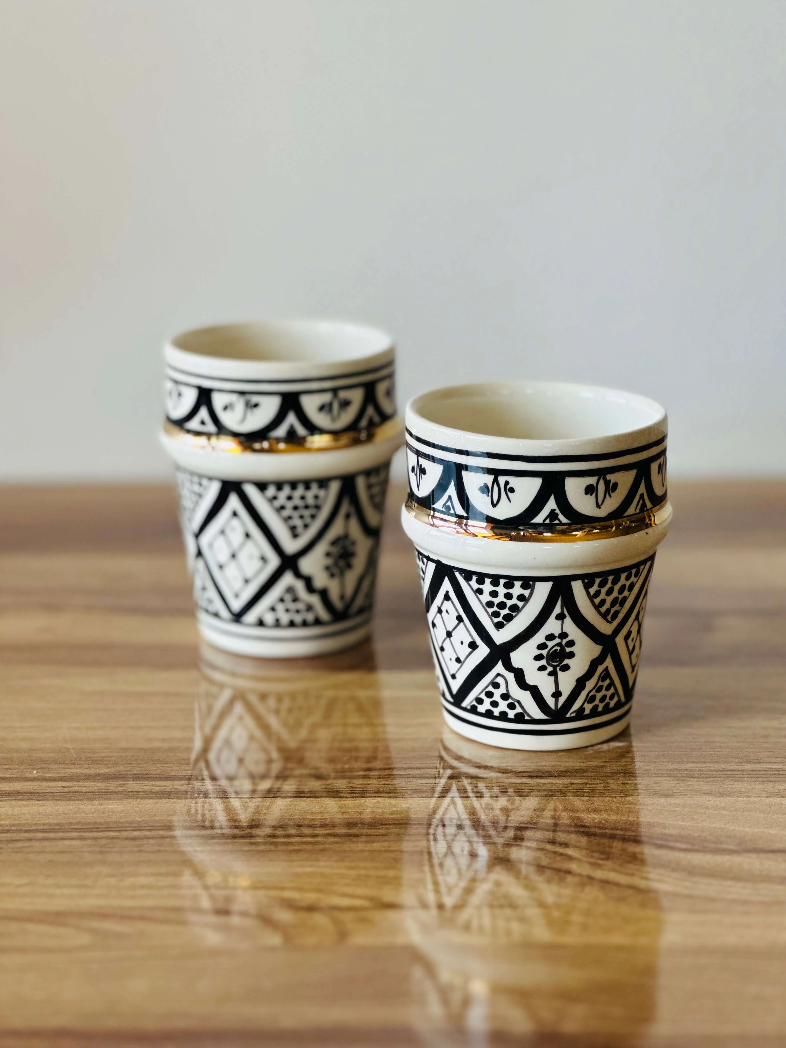 Grande Tasse Beldi Zwak Noir Gold