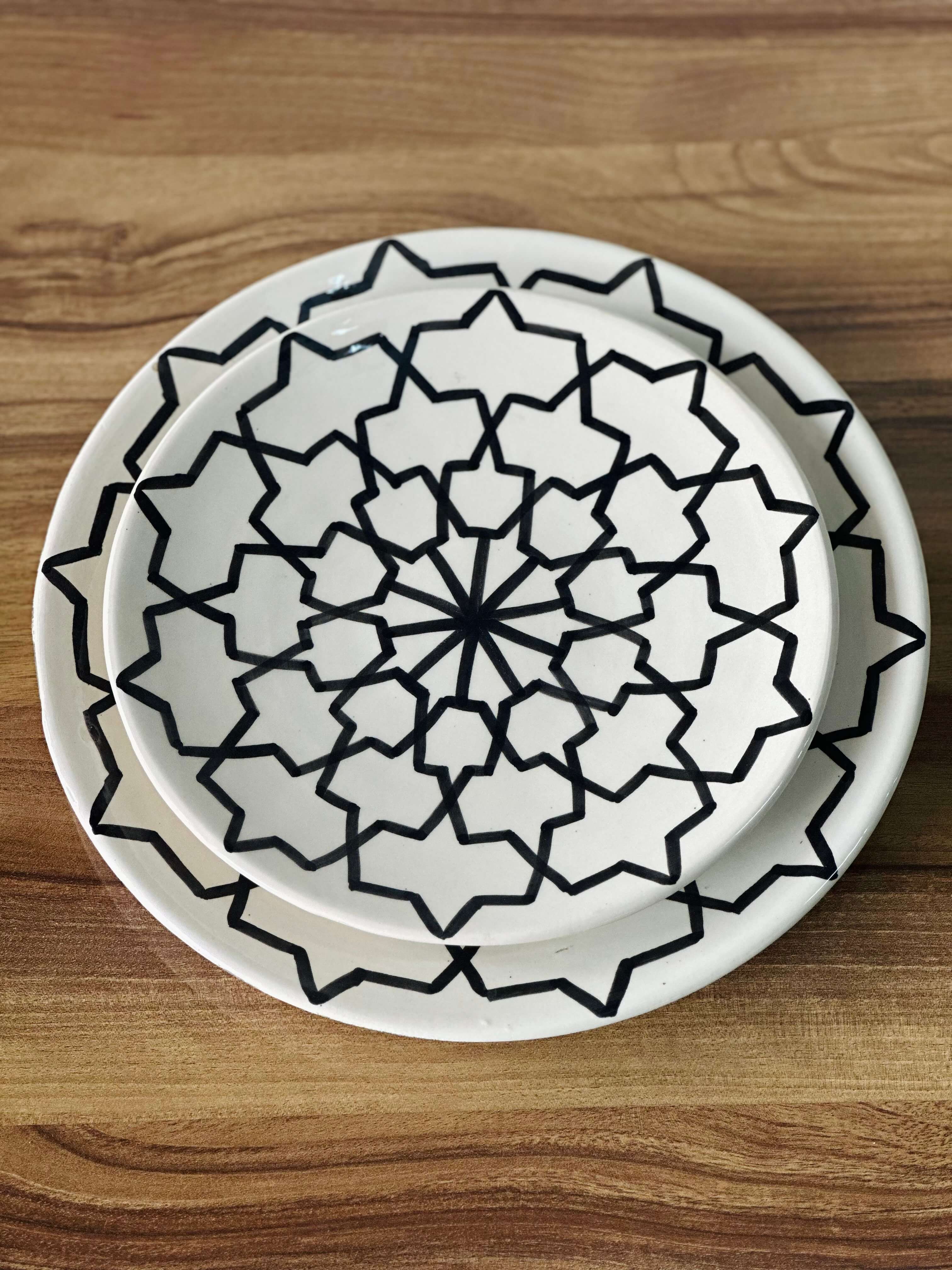 Petite Assiette Zwak Oriental Noir