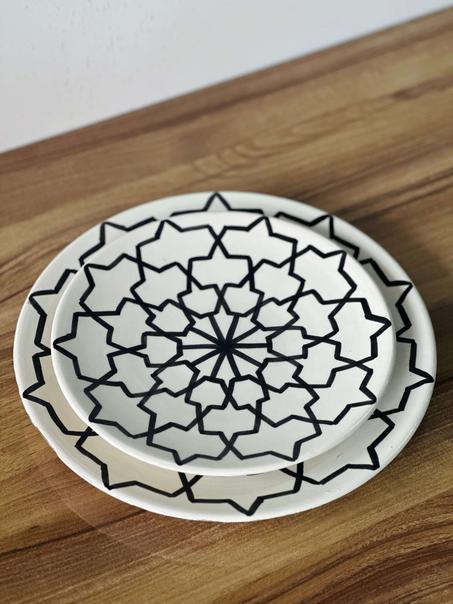 Petite Assiette Zwak Oriental Noir