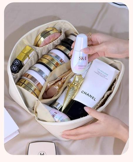Trousse de maquillage grande capacité pour femme