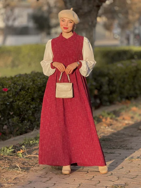 فستان شتوي موديل جديد