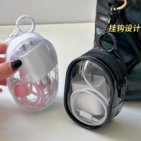 Mini Pochette de Rangement pour Chargeur & Écouteurs
