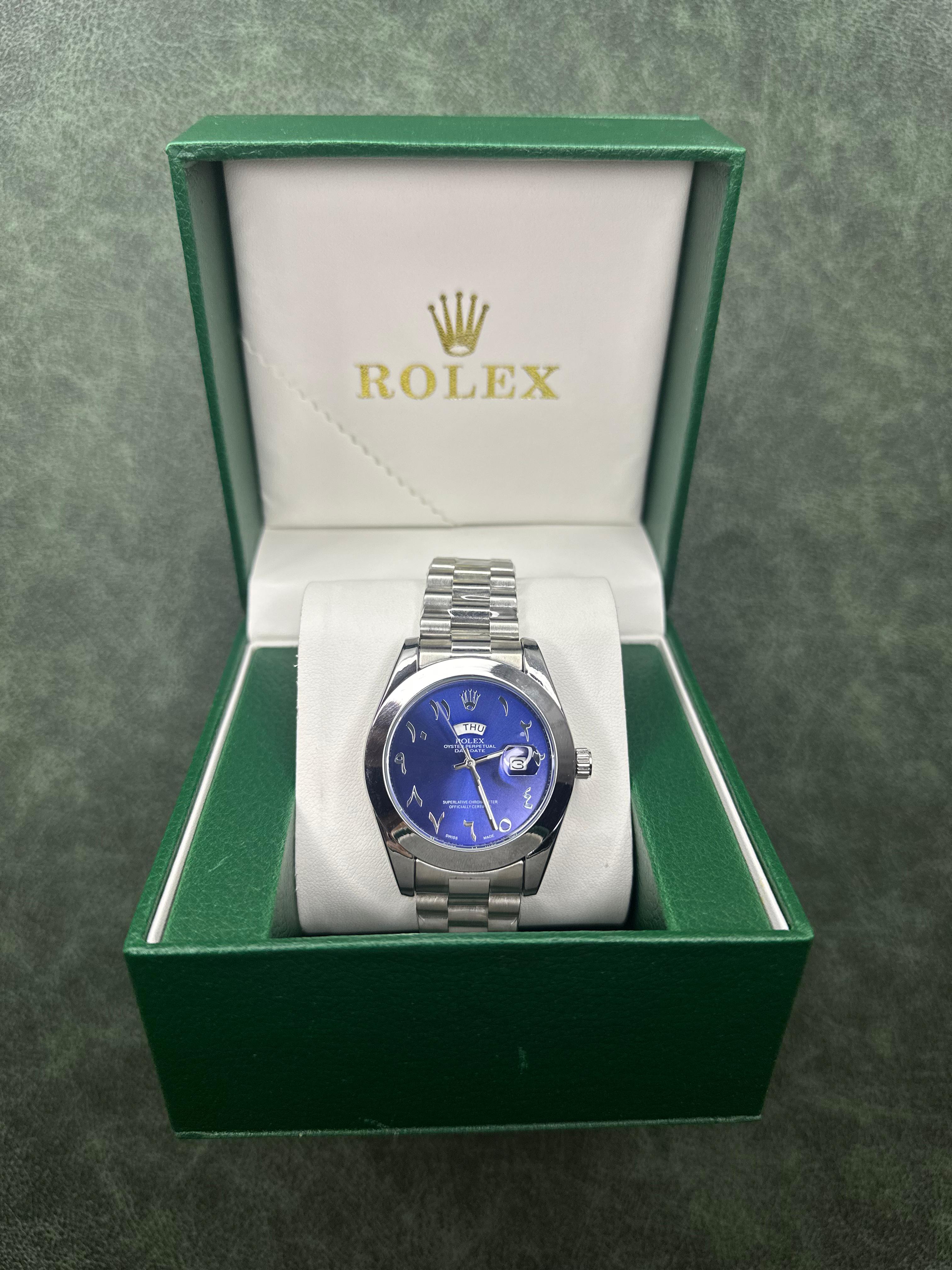 Rolex Chiffres arabes et jour