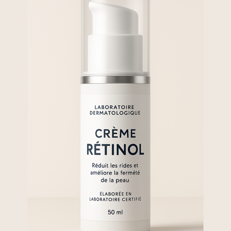 Crème Rétinol — Soin Anti-Âge Dermatologique