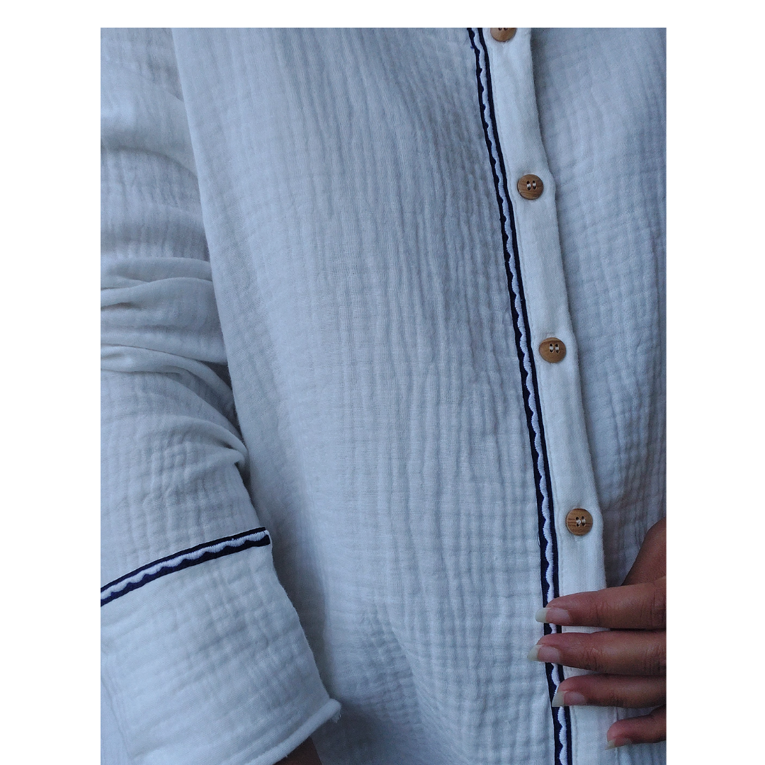 Robe Blanche en coton