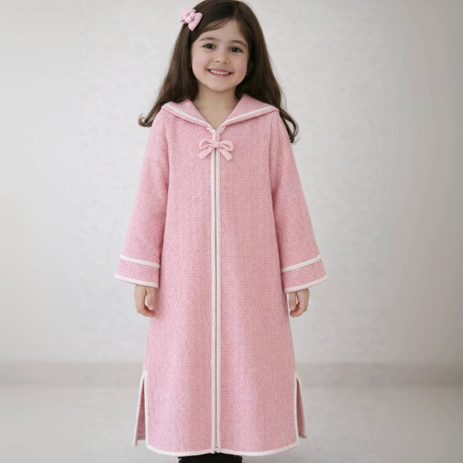 جلابة للبنات – قماش شانيل فاخر | مجموعة رمضان